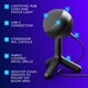 thumbnail image 5 of Micrófono Logitech G Yeti Orb Condenser RGB Gaming USB negro, 5 of 6