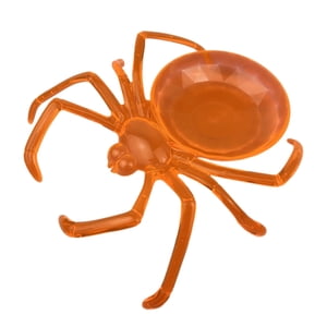 Bothyi - Bandeja De Servicio De Araña Suministros De Fiesta Temáticos Almacenamiento De Alimentos Decorativos Plato De Dulces Naranja