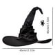 thumbnail image 1 of 1pc, Halloween Pleated Witch Hat Party Witch Hat Black Witch Hat For Women, Headwear, Daily Party Supplies, Party Home Supplies, Party Gifts, Holiday Supplies, Festival Supplies, Household Supplies, H, 1 of 3