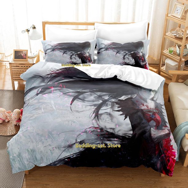 Tales of Berseria Bedding Set Single Twin Full Queen King Size Bed Set Adult Kid Bedroom Duvetcover Sets 3D Anime Bed Sheet Set Bed Sheets