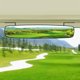 thumbnail image 5 of Espejo retrovisor trasero para carrito de golf BETOOLL, convexo ancho de 16,5", 5 of 6