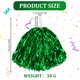 thumbnail image 2 of Pompones Cheerleading CUGBO, 24 unidades, lámina metálica, color verde, 2 of 7