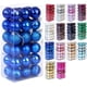 thumbnail image 1 of Adornos navideños irrompibles, bolas de árbol, colgantes, para bodas, fiestas de Halloween (paquete de 36 unidades) (4 cm/1,5''), 1 of 6