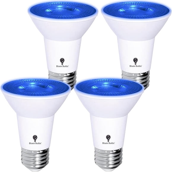 Bombillas LED PAR20, Bluex, 8 W (equivalente a 65 W), paquete de 4