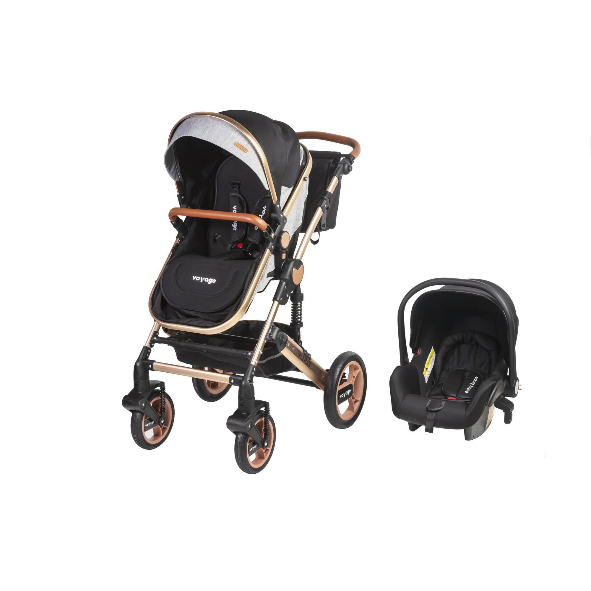 Voyage - Coche Alemar De Con Silla De Auto Black