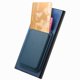 thumbnail image 5 of Funda de Cuero Magnética con Tarjetero para Samsung Galaxy S24 Ultra Cubierta Delgada Azul, 5 of 5