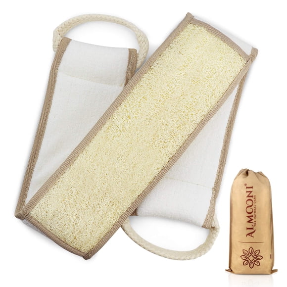Fregadora trasera tipo lufa ALMOONI, natural egipcia, para ducha