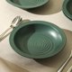 thumbnail image 5 of Juego de 4 tazones para pasta Stone Lain de gres verde, 5 of 6