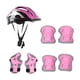 thumbnail image 3 of Juego De Rodilleras Y Casco Para Patineta Infantil Para Exteriores, Para Bicicleta De Carretera, Para Niños Y Niñas, Color Rosa, 3 of 3