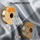 thumbnail image 2 of Filamento para impresora 3D ERYONE Silk PLA 1.75 mm +/- 0.03 mm 1 kg, 2 of 8