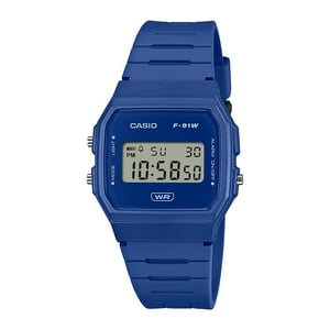 Reloj Unisex Casio F-91Wb-2A1Df Azul
