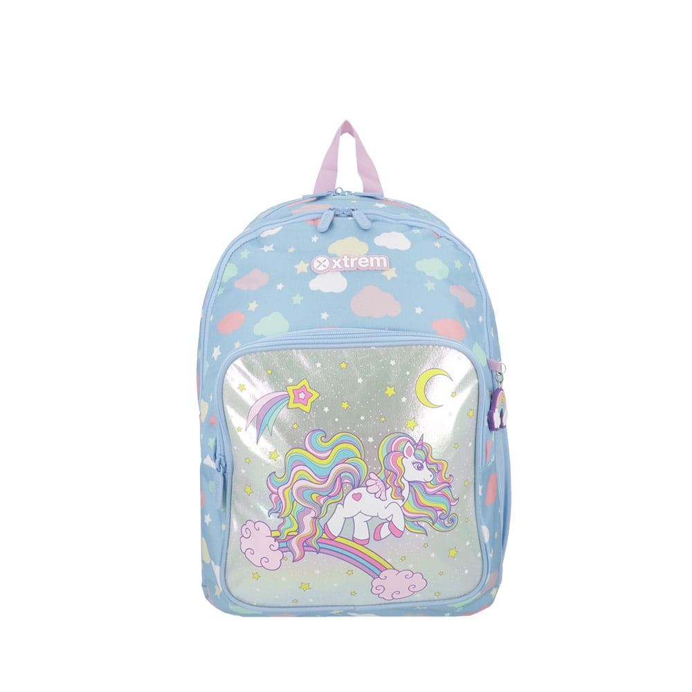 Mochila Xtrem Hopper 5xt Unicornio Azul