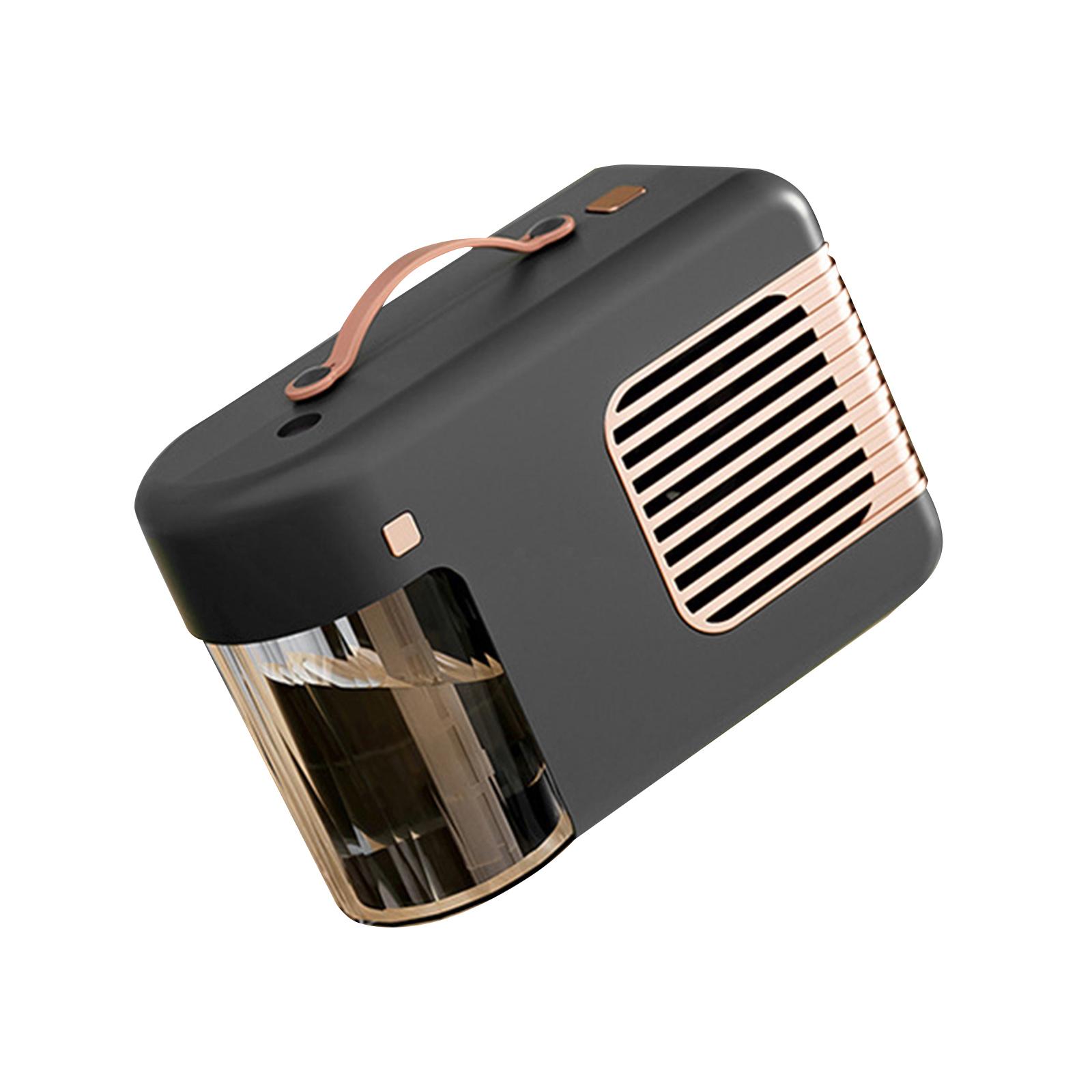 Bothyi - Calentador Eléctrico Calentador De Mesa Calentador De Ventilador De Escritorio Calentamiento Rápido Para Oficina Gris