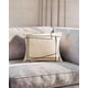 thumbnail image 3 of Juego De 2 Fundas De Cojin 45cmx45cm Bordado De Linea Color Beige, 3 of 4