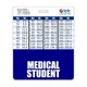 thumbnail image 1 of Badge Buddy Scrubs and Stuff LLC Extra Grande Azul Marino, 1 of 4