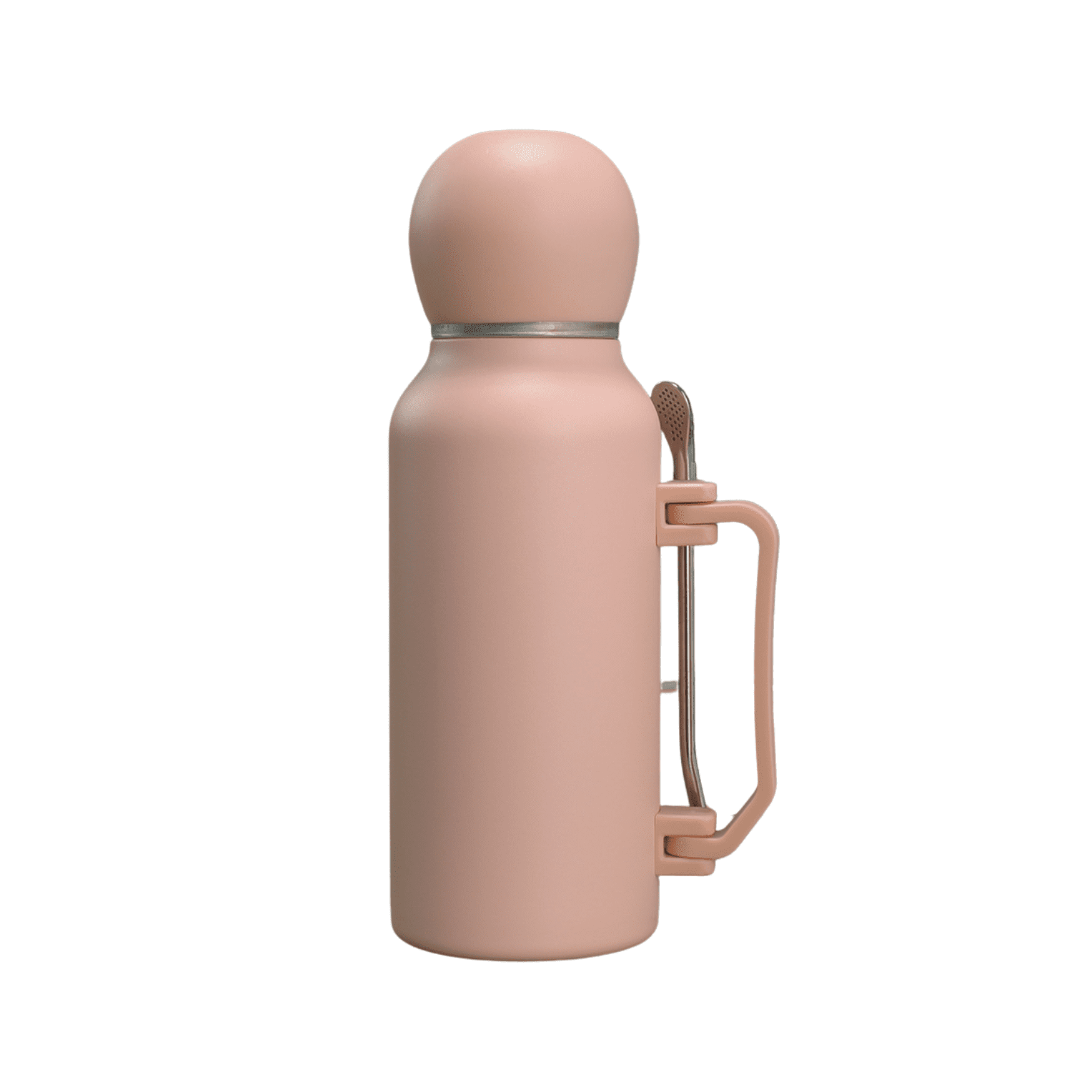 Casa Pagoda - Termo Mate Acero Inoxidable Rosa Claro