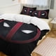 thumbnail image 2 of Deadpool Bedding Sets Ultra Soft Skin-Friendly Duvet Cover 3 Piece, Cute Comforter Cover Bed Set for Boys Girls Kids, 2 of 5