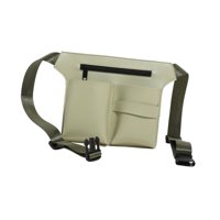 Ioensy - Riñonera De Peluquería, Delantal De Media Cintura, Bolso De Cosmetología, Delantal De Barbero Hipster, Color Verde