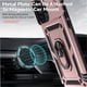thumbnail image 5 of Estuche GANGXUN para iPhone 15 Pro, soporte giratorio 360°, estilo mecánico y magnético, 5 of 5