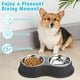 thumbnail image 4 of Cuencos Para Perros Dobles De Acero Inoxidable 530 Ml Para Perros Medianos, 4 of 7