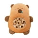 thumbnail image 1 of Lindo Cojín De Peluche De Capibara, Almohada De Aperitivo Para Adolescentes Y Niños, Color Marrón, 1 of 3