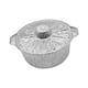thumbnail image 2 of Olla Para Cocinar, Recipiente Para Alimentos, Olla De Papel De Aluminio Para Restaurante, Asado En Casa, 25,3x22,1x9,8 Cm, 2 of 5