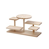 Bothyi - Soporte De Madera Para Tartas, Postres, Para Cumpleaños, Escritorio, Estatuilla, Artesanía, 30 Cm