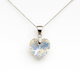 thumbnail image 1 of Collar Cristal Austriaco Aurora Boreal 14mm en Plata 925, 1 of 3