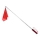 thumbnail image 3 of Bandera De Entrenamiento Para Caballos, Ligera, De Alta Visibilidad, Telescópica, De Mano, Color Rojo Y Negro, 3 of 5