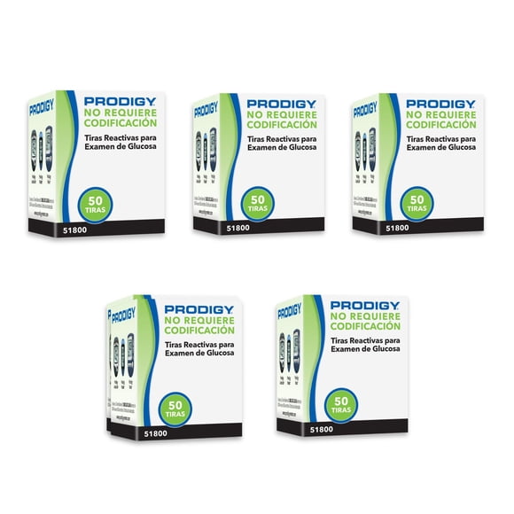 250 Tiras Reactivas Prodigy