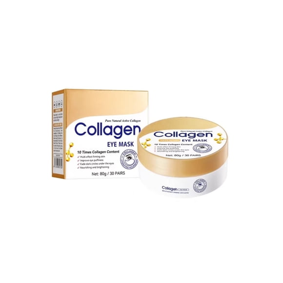 Parches De Hidrogel Colágeno Antiedad Reafirmante 60 Unidades
