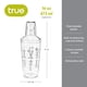 thumbnail image 3 of Coctelera TRUE Maraca con colador, 500 ml, con recetas, 3 of 9