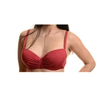 Likeshop - Traje De Baño Mujer Acanalado Bikini Tiro Alto 8334