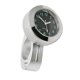 thumbnail image 1 of Reloj De Manillar De Motocicleta A Prueba De Agua Que Brilla En La Oscuridad Reloj De Bicicleta Plateado, 1 of 5