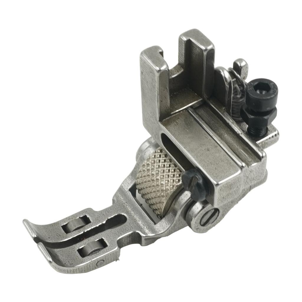 Magideal - Prensatelas Para Máquina De Coser Industrial, Prensatelas Auxiliar, Prensatelas De Rueda De Rodillo Duradero Fácil De Usar Para Tela Gruesa Rueda Giratoria