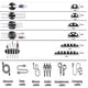 thumbnail image 3 of Kit organizador de cables N NOROCME con funda para cables, 3 of 7