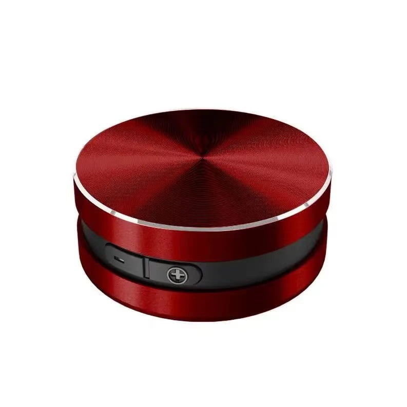 Xusx111 - Inalámbrico Mini Altavoz De Conducción Ósea, Sonido Estéreo Bajo Altavoz Portátil Creativo Mini Tamaño Reproductor De Música Micrófono Incorporado Caja De Sonido Con Función De Adsorción Mag