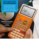 thumbnail image 2 of Calculadora científica Nadex C-270 con funciones gráficas, naranja, 2 of 9