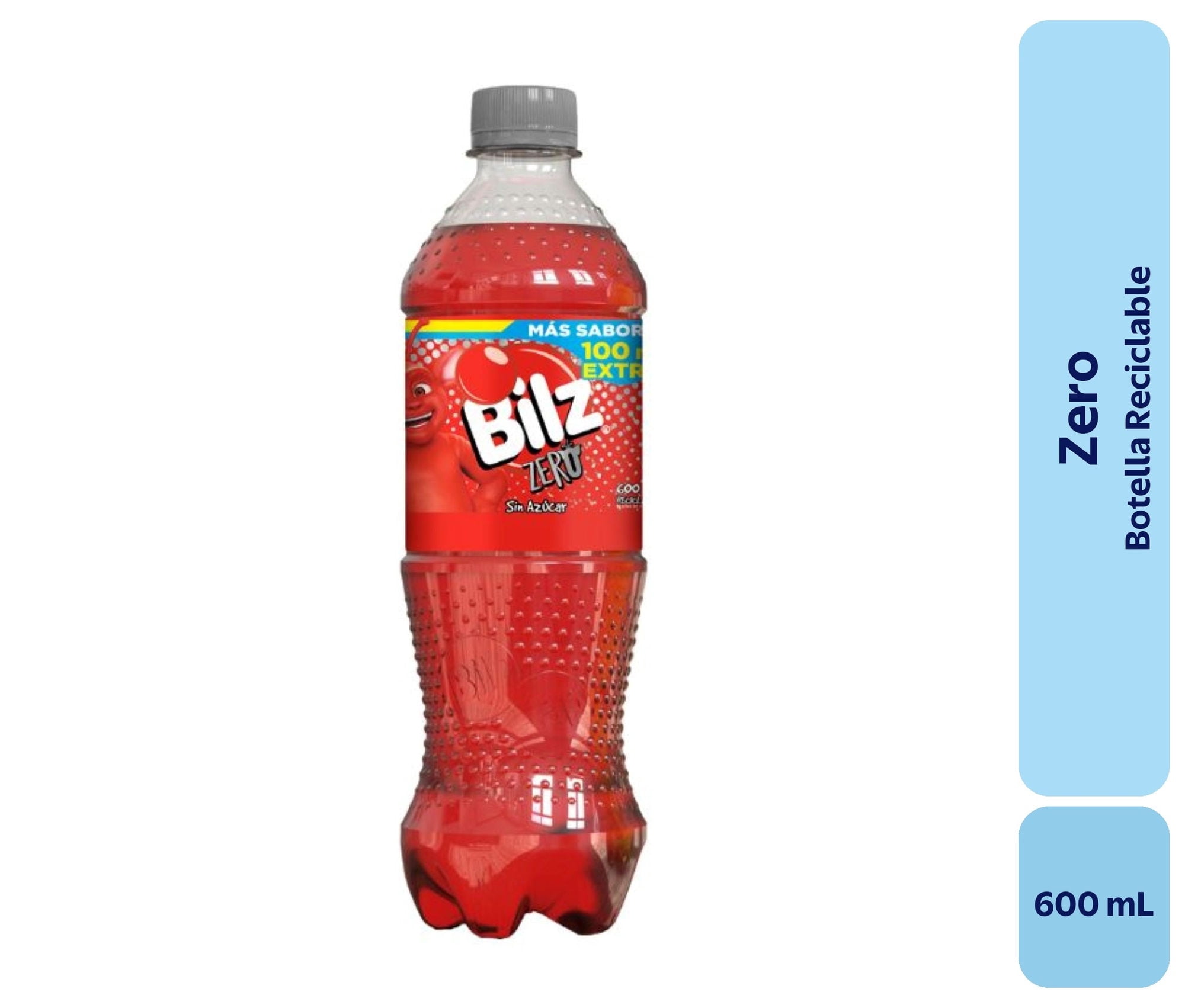 Bebida Frutal Zero Botella 600 ml Bilz