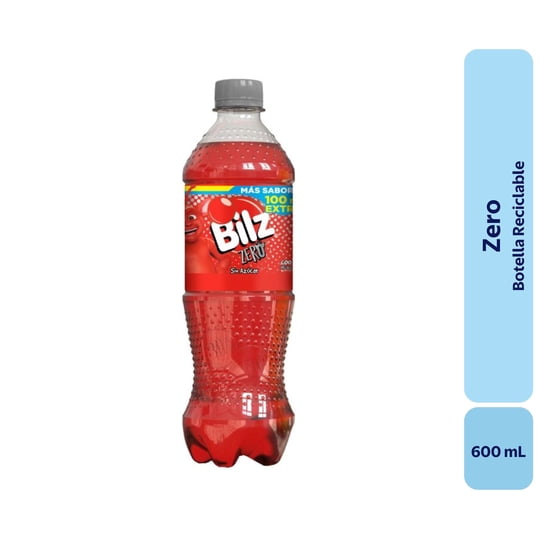 Bebida Frutal Zero Botella 600 ml Bilz
