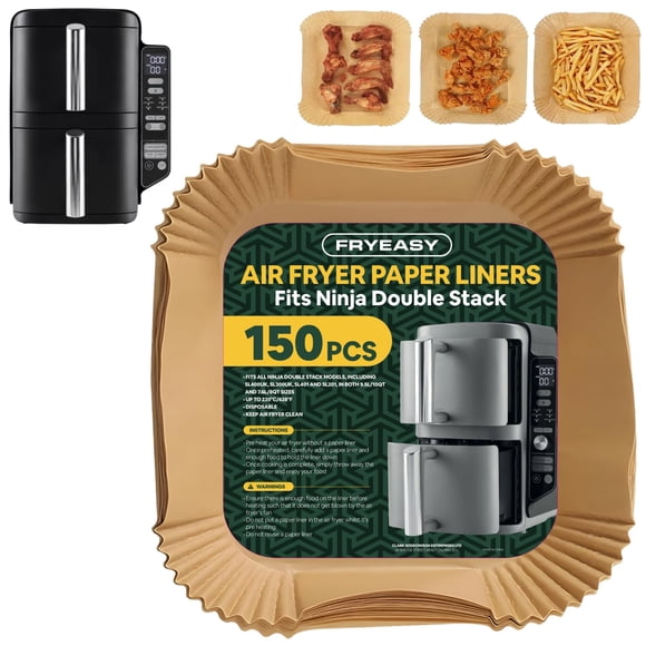 Forros de freidora FryEasy para Ninja DoubleStack SL401 8-10QT