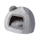 thumbnail image 5 of Tienda De Campaña Para Perros, Refugio Para Mascotas, Nido Para Gatos Con Calentamiento Automático, Cueva Para Cachorros, Para Perros Y Gatitos, Para Exteriores, Color Gris, 5 of 5