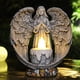 thumbnail image 1 of Estatua de jardín Yiosax, ángel con energía solar, 26 cm, 1 of 8