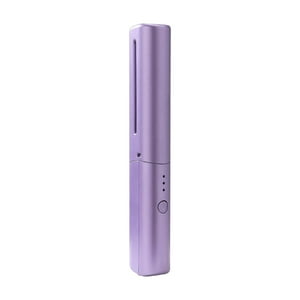 Genérico - Cepillo Alisador De Pelo Inalámbrico Cepillo Alisador Inalámbrico Para El Hogar Mujer Violeta