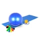 thumbnail image 1 of Pack De Colchoneta De Yoga + Pelota De Pilates 65cm + Bandas De Resistencia, 1 of 5