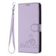 thumbnail image 2 of Funda tipo cartera FOXDOCK para Samsung Galaxy M32 5G con soporte, ranuras, RFID, diseño de gato, 2 of 5