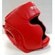 thumbnail image 2 of Cabezal Casco Protección Pómulos Mentón Orejas Boxeo Rojo M, 2 of 3
