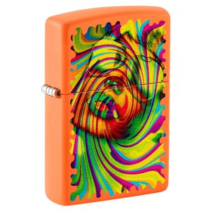 Encendedor Zippo 48580 Sunglass Woman Design Orange Mate