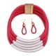 thumbnail image 4 of Joyas Africanas Collar Dispositivos Gargantilla Para Aniversario Nupcial Boda Fiesta Rojo, 4 of 5