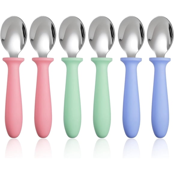 Tenedores Infantiles Pimoys, 6 Piezas, Acero Inoxidable 18/8